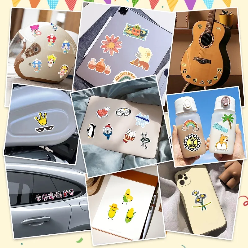 50pcs Hot Sale Cartoon Profession Graffiti Waterproof  Sticker Vinyl Removable Custom Veterinarian Stickers