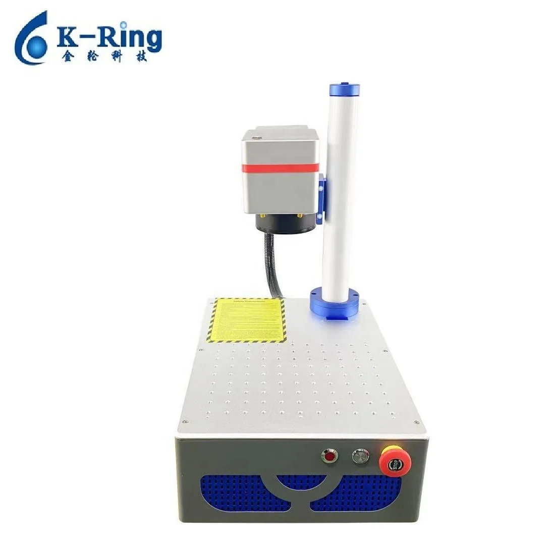 Latest new model mini automatic CNC metal jewel raycus fiber laser marking machine