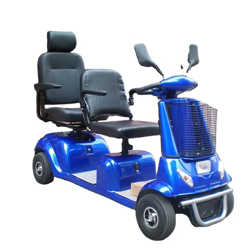 
Europe popular twin double two seat electric mobility scooter for tourist and resorts parks 