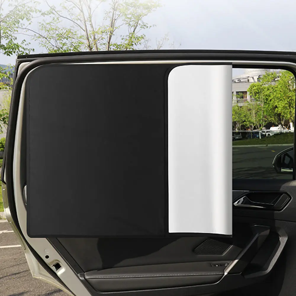 Magnetic Car Sun Shade UV Protection Car Curtain Car Window Sunshade Side Window Mesh Sun Visor Summer Protection Window Film