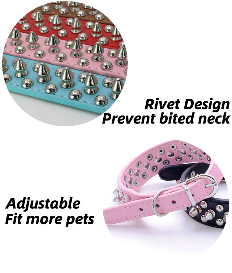 Luxury Personalized Cute Nylon Adjustable Webbing Straps Nylon Webbing For Spiked Dog Collar And Harness Set