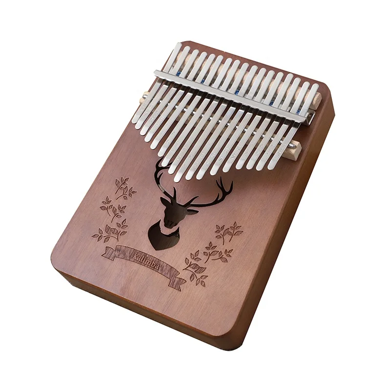 
 Лидер продаж, Деревянное пианино kalimba для начинающих, 17 клавиш, для тренировок  