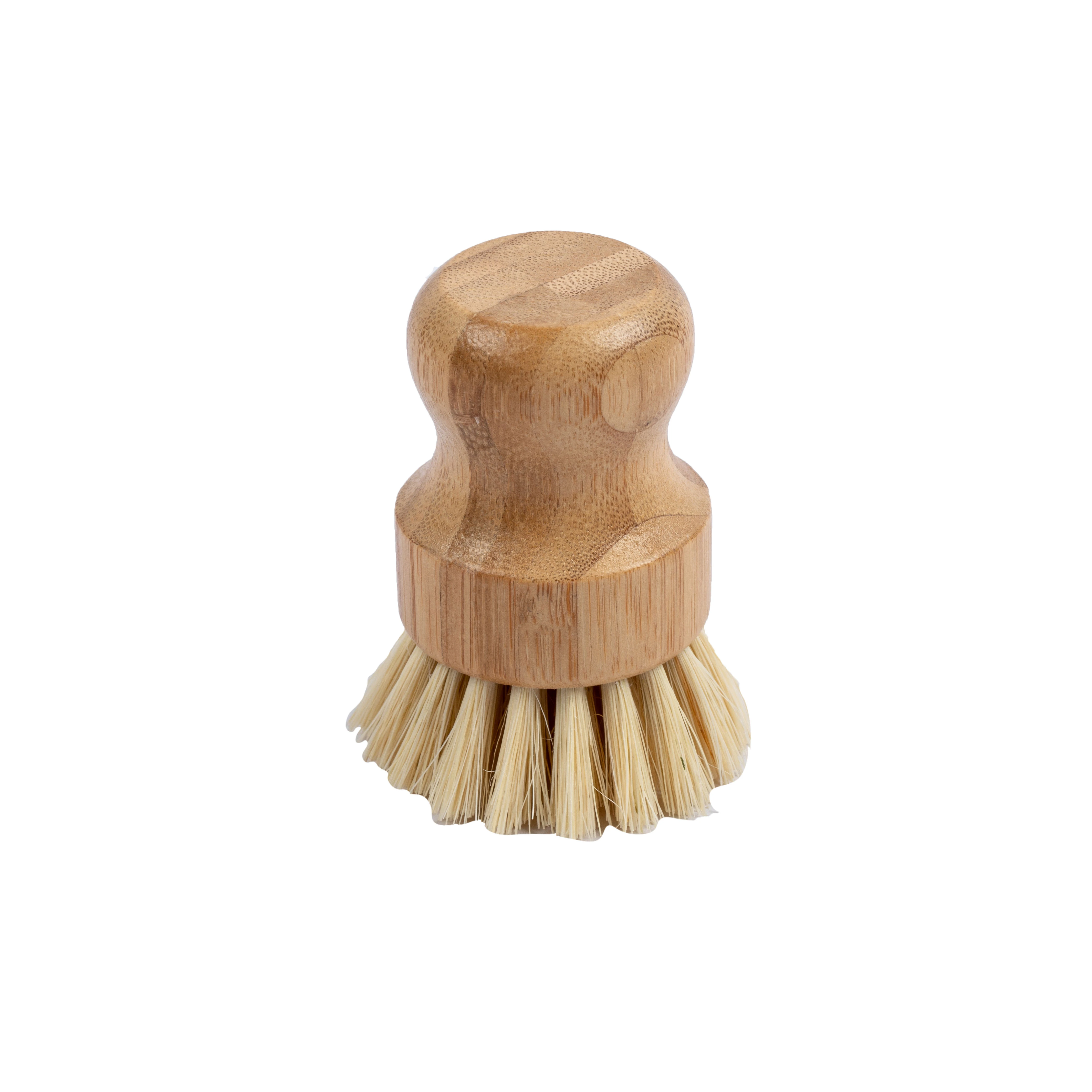 BSCI Factory Directly Bamboo Plant Kitchen Pot Brush