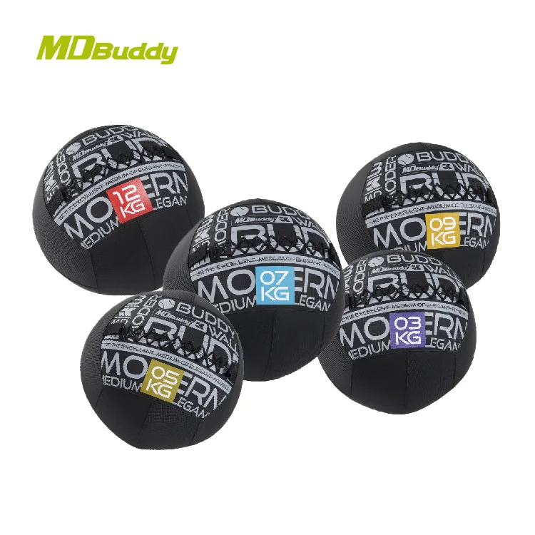 Мягкий медицинский настенный шар MDBuddy 3 кг/5 кг/7 кг/9 кг/12 кг для физиотерапии и силовых тренировок