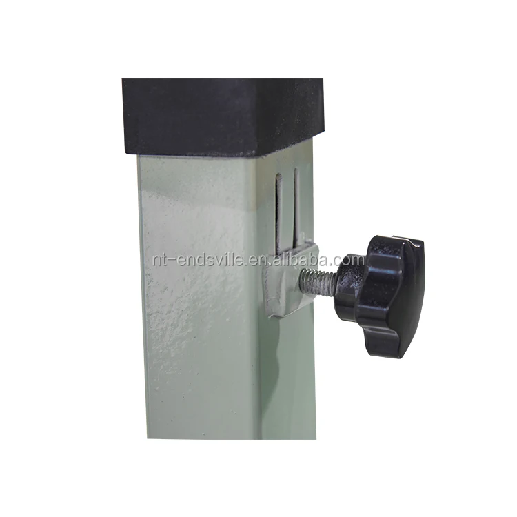 Hospital use height adjustable over bed tables