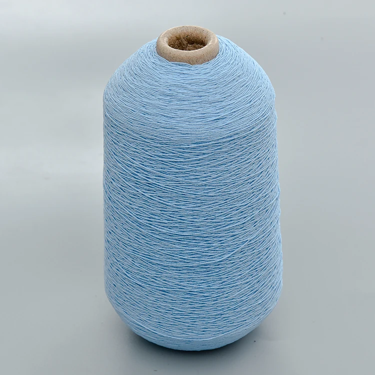 Dty polyester yarn 90# 100# deodorant  polyester smocking elastic thread for socks