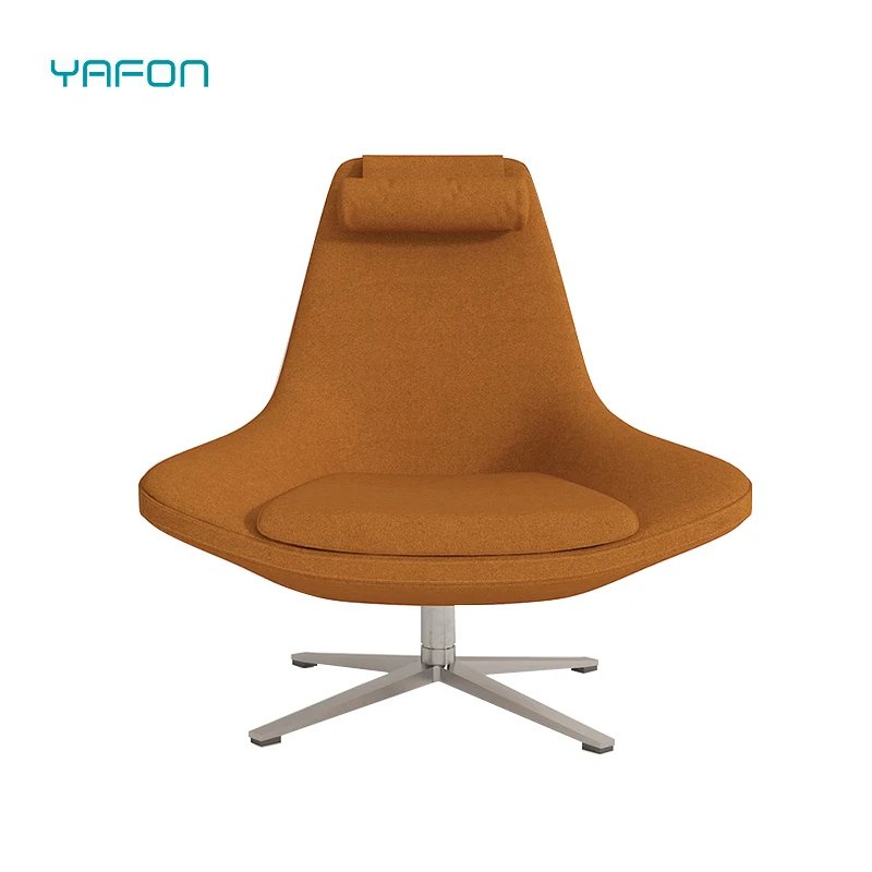 Office Furniture Sofa Living Room Home Wooden Fabric Leisure Floor Accent Lounge Chair