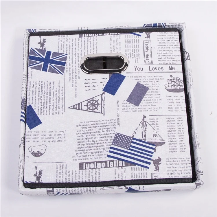 
Custom High Quality Luxury Cubic Leather Ottoman Storage Boxes Ottoman Pouf Foldable Storage Ottoman 