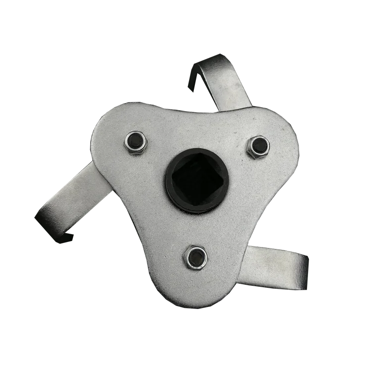 Two Way Oil Filter Wrench Tool Drive 3-Jaw Remover