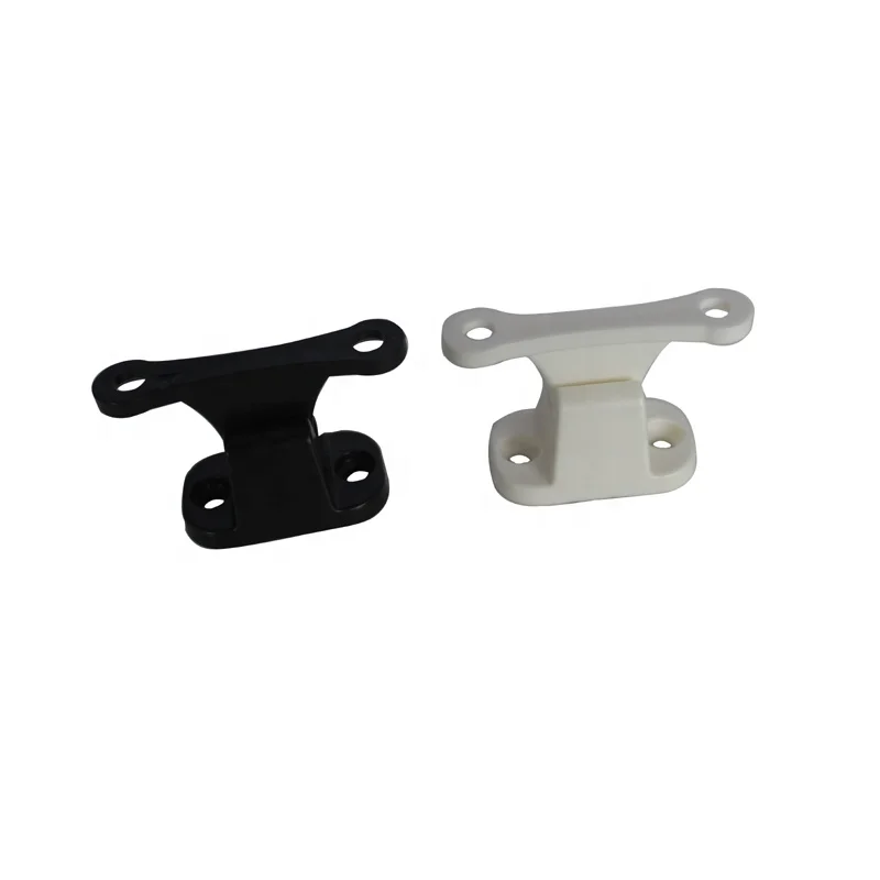 White or Black Nylon Door Retainer Catch For Caravan Motorhome RV Boat Door Clip