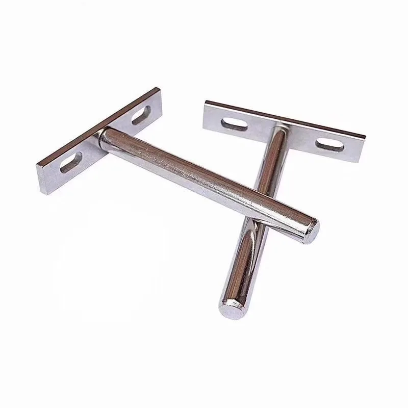 OEM Metal invisible bracket shelf bracket wall T Hidden Bracket for wood panel