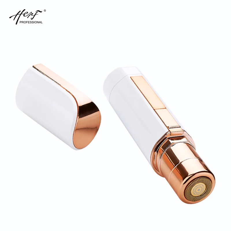 Hot selling women lipstick shaver facial portable mini lipstick hair remover lady shaver Epilator