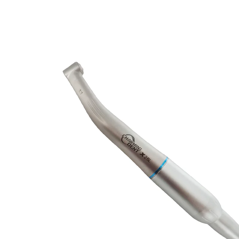 Charming dental low speed handpiece LED fiber optic 1:1 with single water spray E type connect