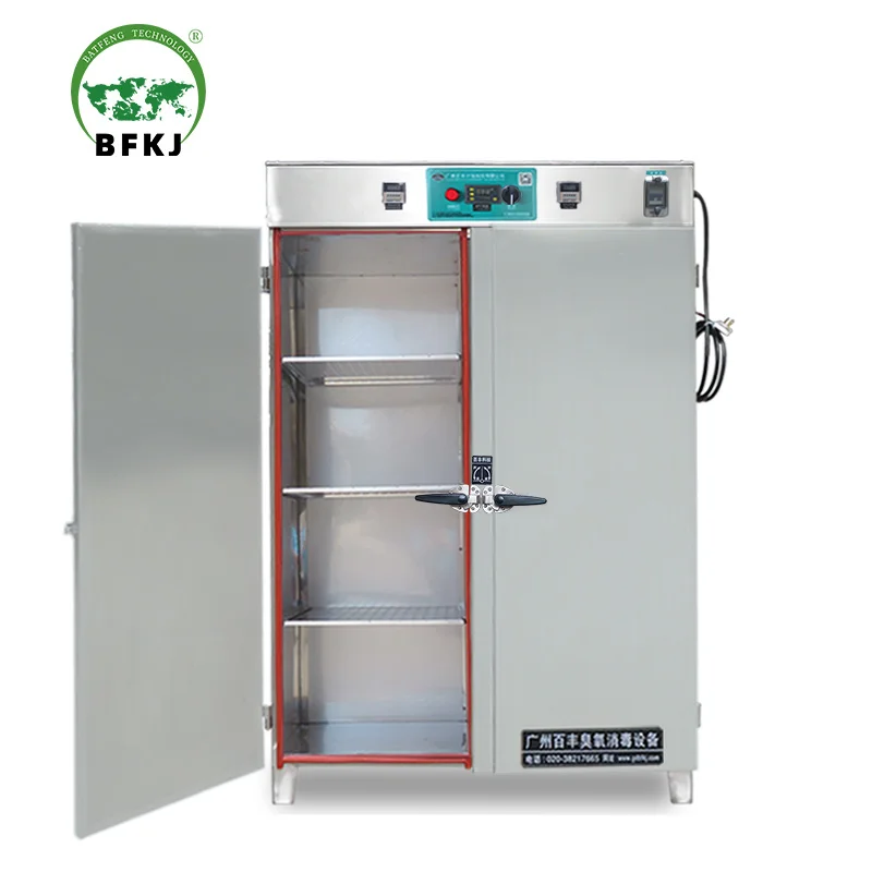 600L food factory hot air drying pig& chicken farm equipment  high temperature ozone cabinet