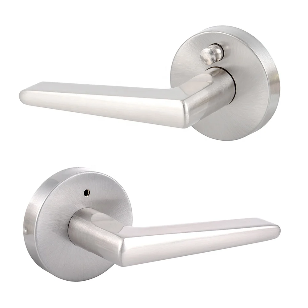 MAXAL 2023 Quick Release Handle Lock Toilet/Bathroom/Passage Door Handle Lever Lock For Indoor Door Lock Handle Lock Set