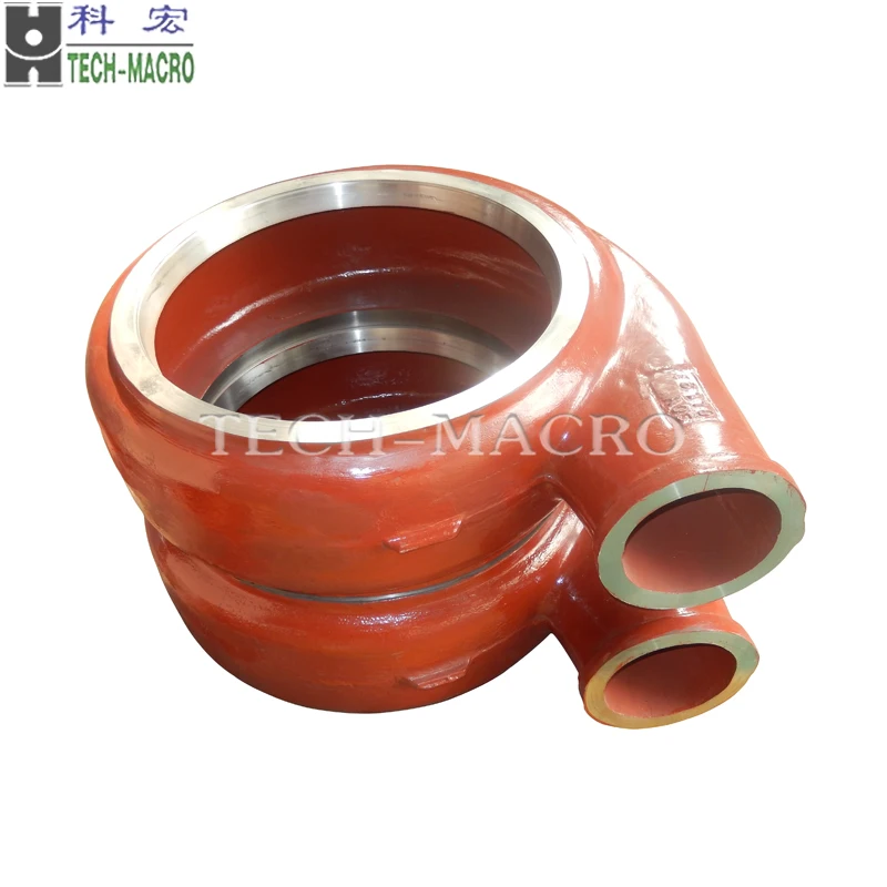 High Chrome alloy and rubber Volute Liner for centrifugal slurry pumps