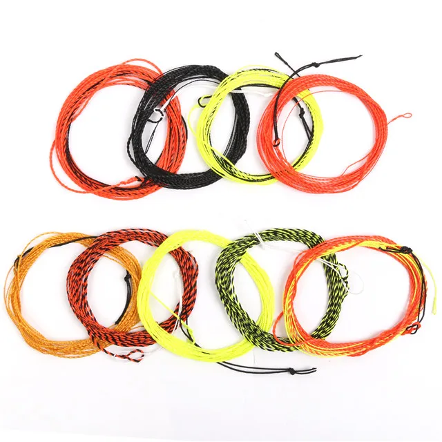 Hand-made furled tapered tenkara fishing line nylon leader