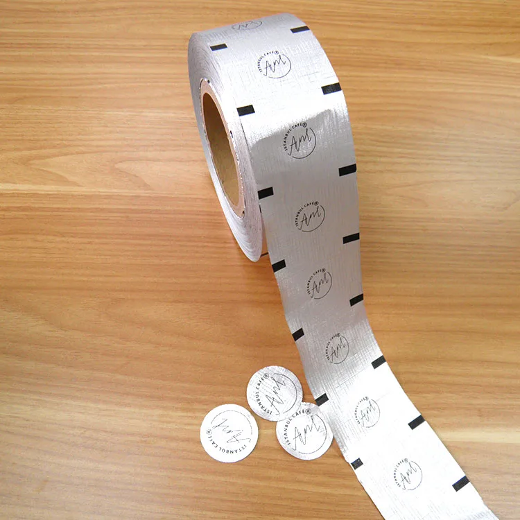 Custom Designed Aluminium Foil roll film for nessposo