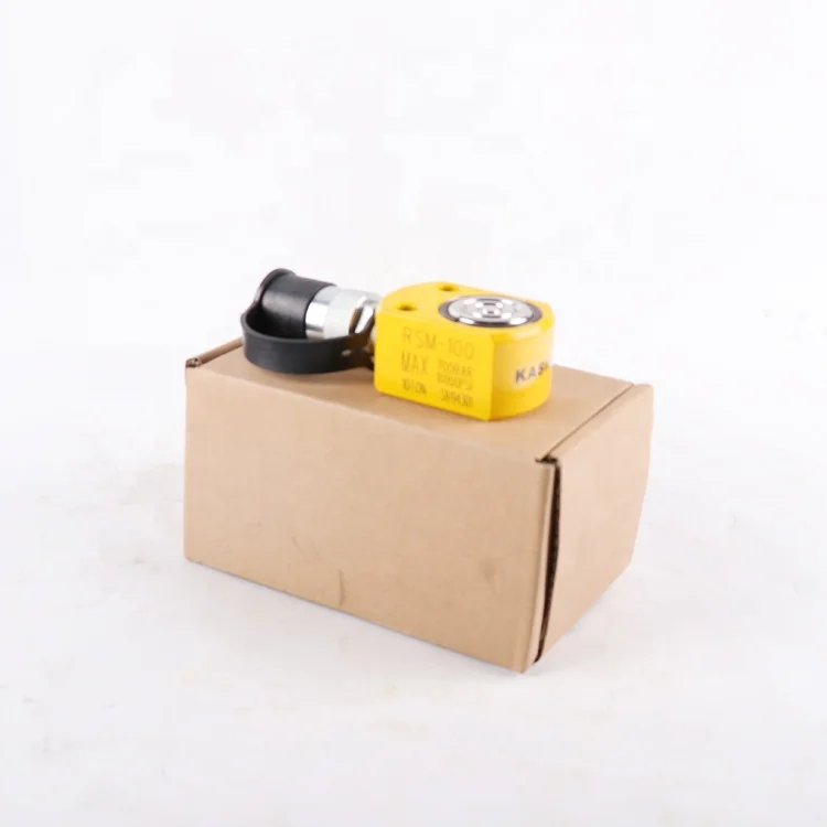 RSM-100 Flat Mini Small ultra Thin 10 Ton Hydraulic Cylinder Jack