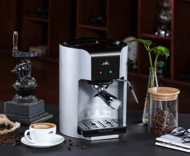 Luxury Professional Semi-Automatic Household Coffee Maker Espresso Coffee Machine Office Espresso&Latte Machine