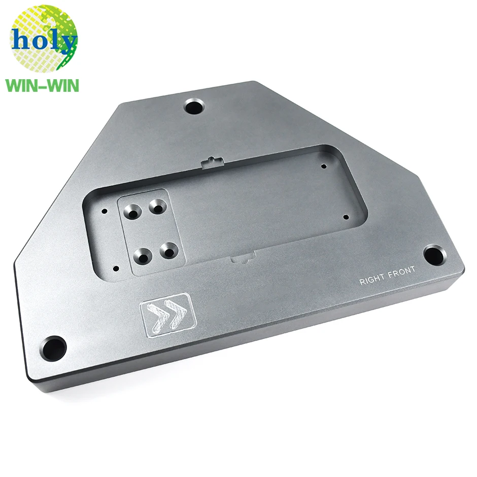 IATF16949 Certificate CNC Manufacturing Factory Aluminum Scale with Load Cell BTM Plate Auto Racing Car Parts with CNC Machining