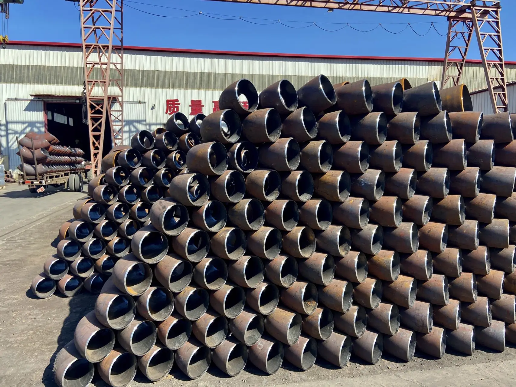 carbon steel elbow A105 forged pipe fitting 90 degree LR dn500 SCH40