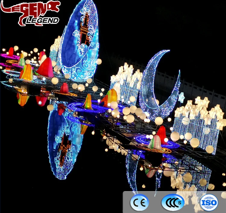 Moon Lantern Mid-Autumn Festival Decoration Lantern Outdoor Indoor Water Lantern