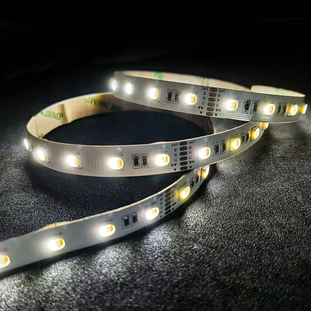 Flexible LED Strip Light SMD 5050 2835  COB   WCOB  RGB White 60LEDs 80d 120d Ra>90 12V 24V for hotel
