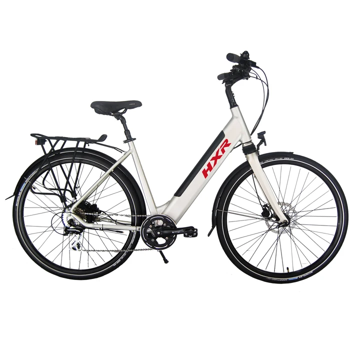 Step through integrated battery electric bike