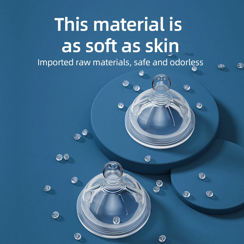 Direct OEM Factory Promotion Hot Sale Baby ProductLuxury Pacifier Silicon Latex Baby Bottle Nipple
