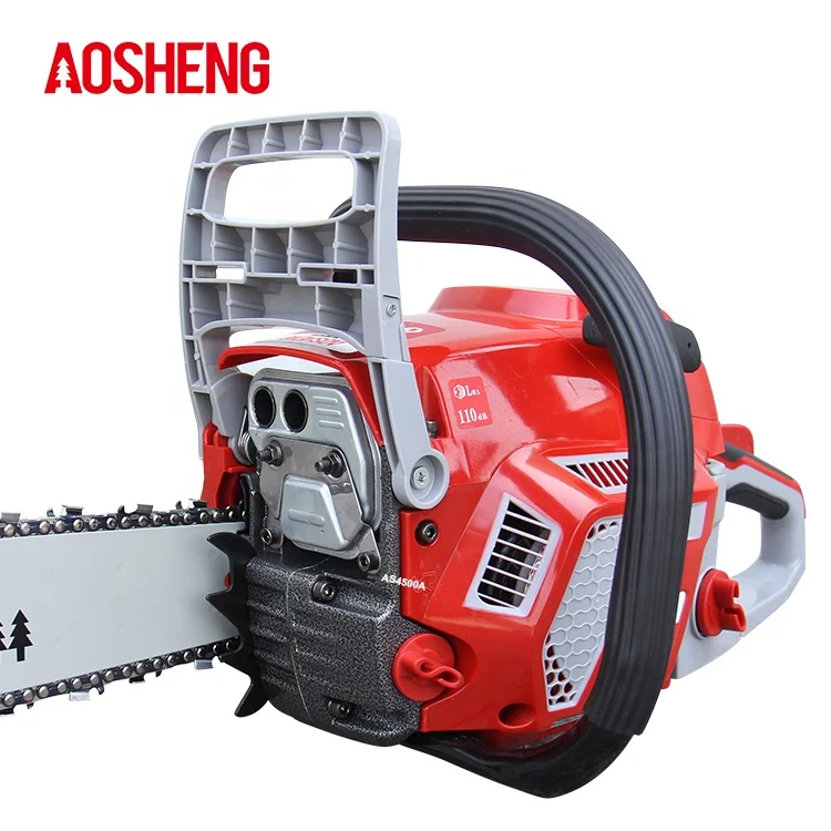 Outdoor portable logging chainsaw tool cheapest power tools set professional gasoline 55cc chainsaw