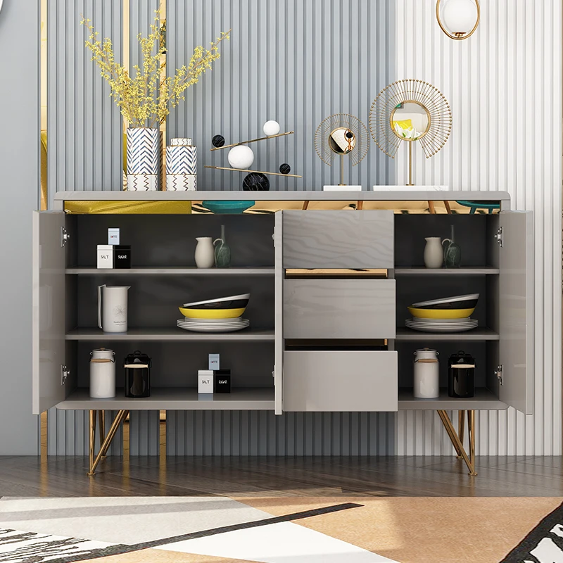 Modern Living Room Hallway Dining Furniture Wooden Storage Cabinet Buffet Sideboard