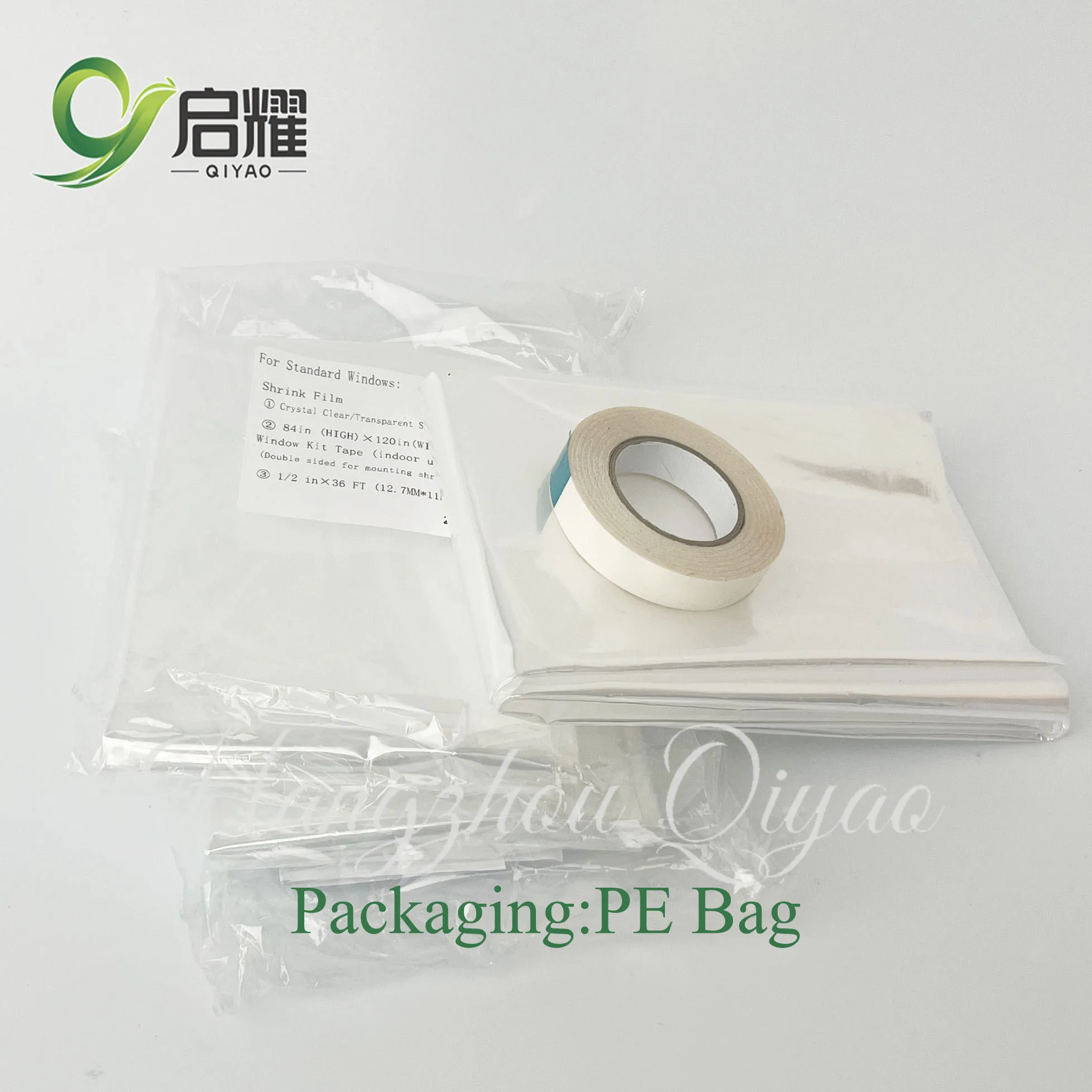 Customized Transparent Window Seal Indoor Insulation Kit 3 Windows Shrink Film