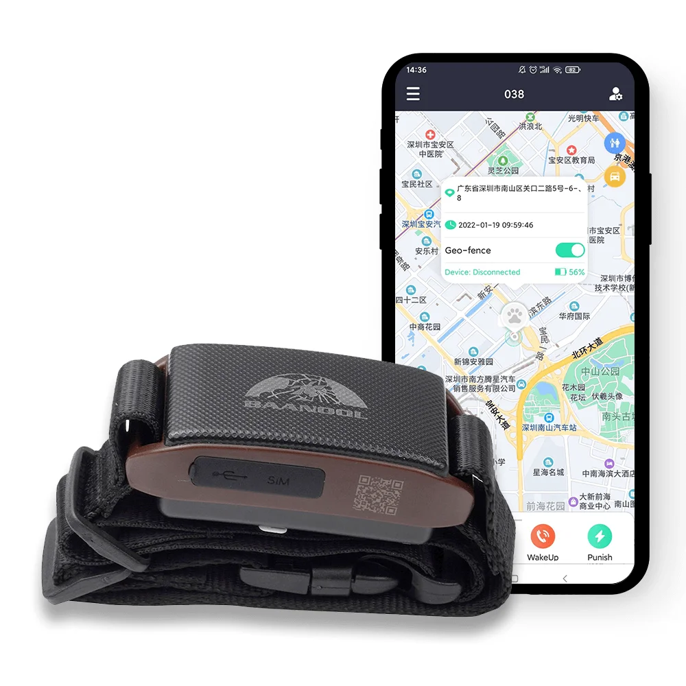 Coban Dog GPS Tracker  Factory Price Anti-Theft Locator Portable Tracking Device Cell Phone Number  Location Pet Finder