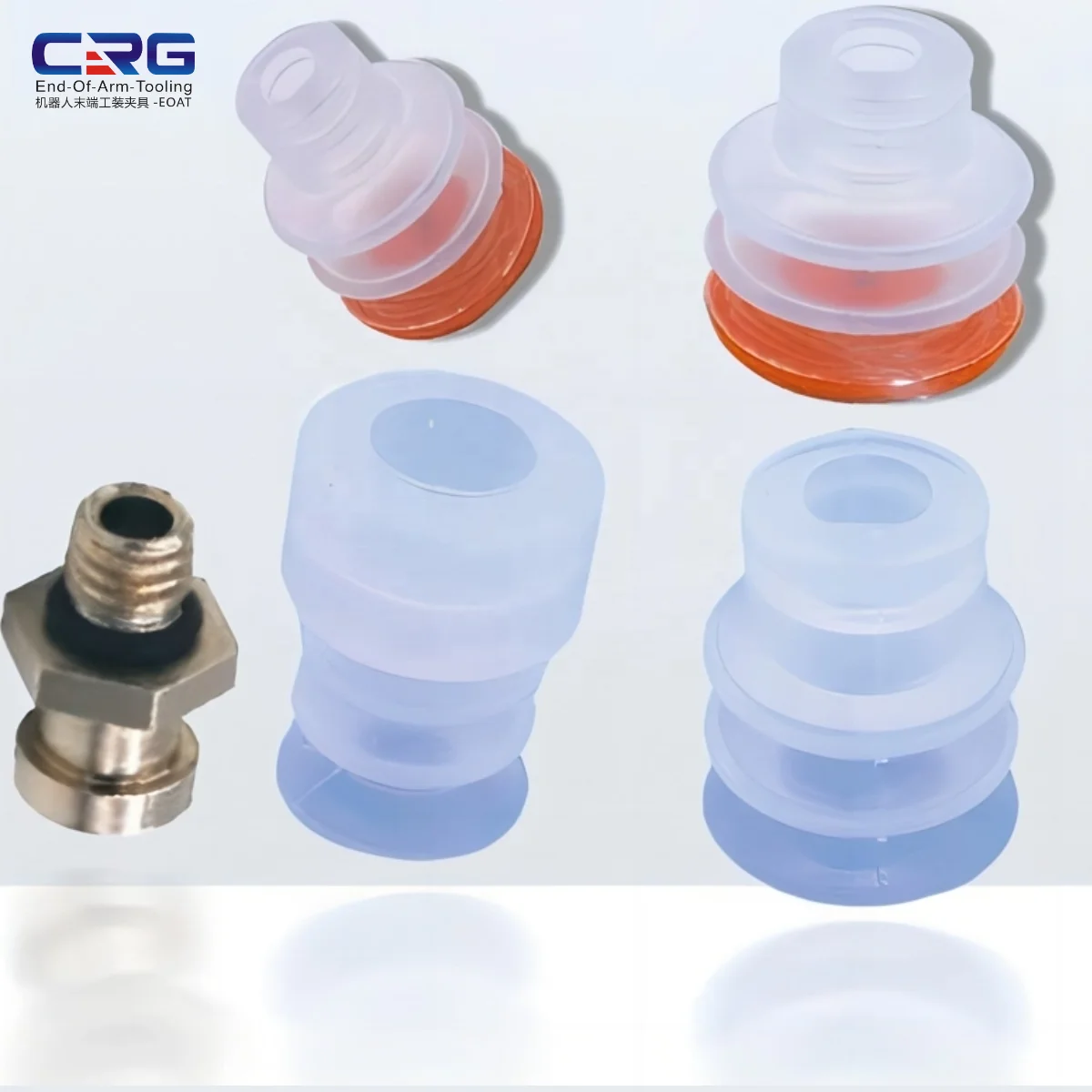 High Quality CRG EOAT Industrial Pneumatic Robot Arm Gripper silicone sucker VSH2 Series Silicone Vacuum Suction Cups
