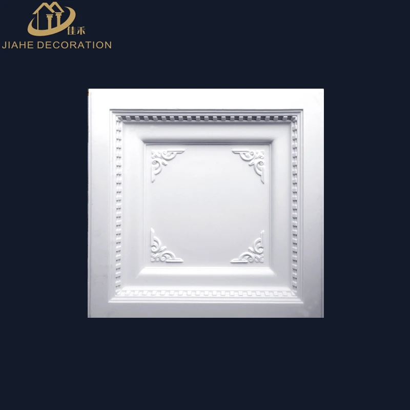 
drop design 3D solid suspended polyurethane foam artistic ceiling style PU ceiling tiles for decor fittings 