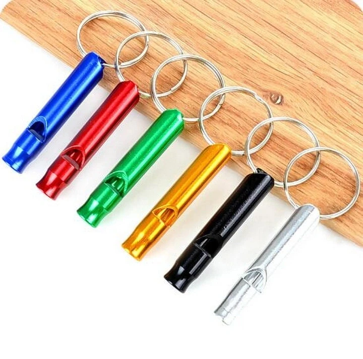 Outdoor Self defense Referee Whistle Keychain For Sale