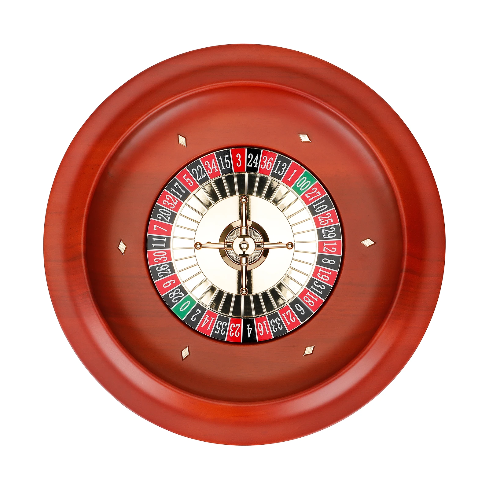 High Quality type C Casino Wooden Wheel Bingo Russian Roulette Turntable Game with Steel Balls