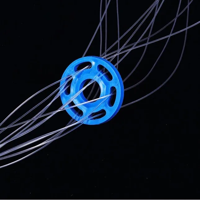 Fishing Tackles  Portable American style 4-16ft frisbee hand throwing fishing net nylon monofilament hand cast net