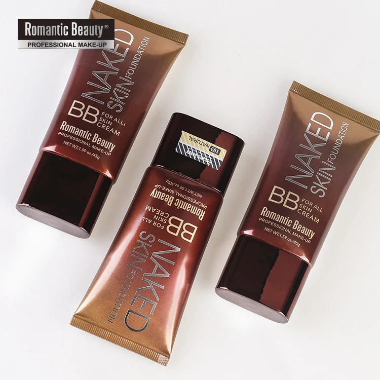 Romantic Beauty Waterproof Cosmetics 45g Mineral Face Foundation BB Cream Liquid Base High Definition Smoothing Makeup