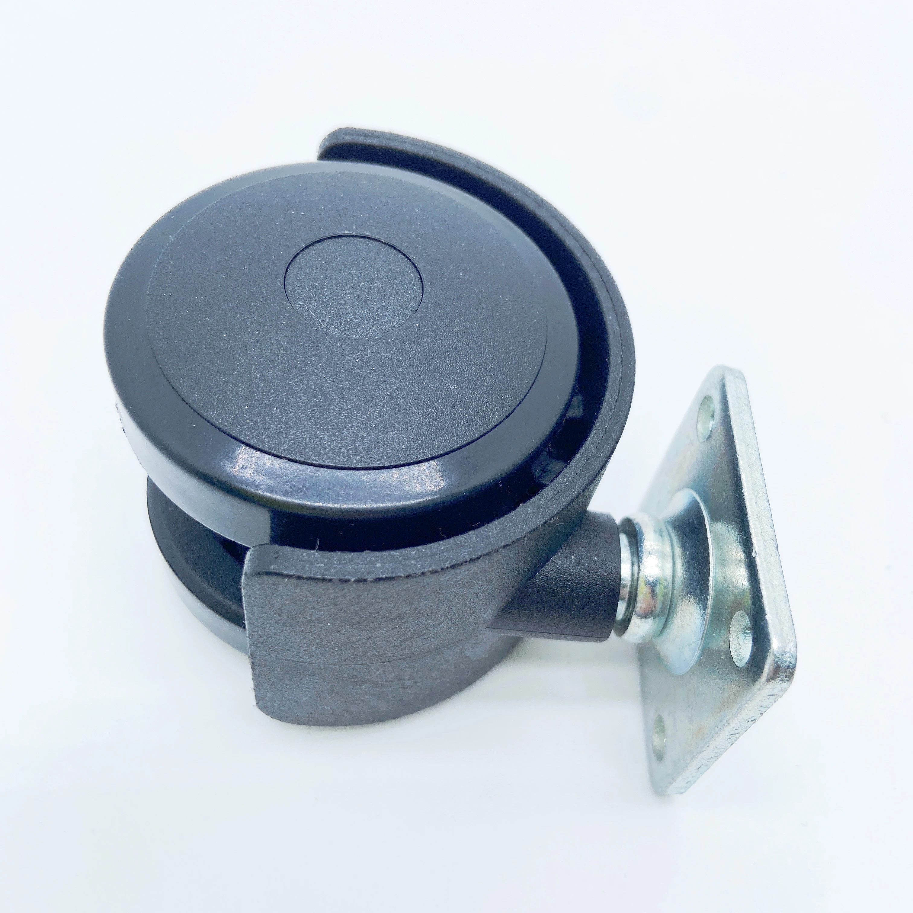 2022 High Quality Nylon Flat Furniture Caster Wheels, Extra Thick Office Chair Wheel with/without brake