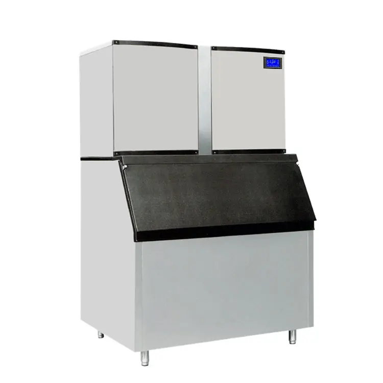 1 Ton Ice Cube Maker 1000kg Ice Maker Commercial Ice Cube Making Machine