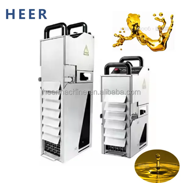 40 L Commercial Mobile Fryer Filter 80 Lbs/10.56 Gal Capacity 300w Oil Filtration System Mobile Frying Oil Filtering System