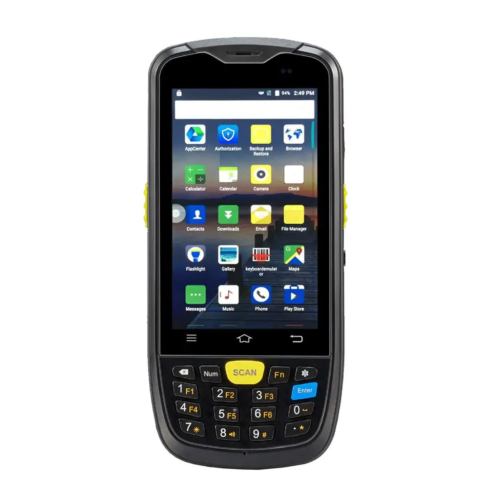 RUGLINE RT6000 Android 6.0 PDA 2D barcode scanner Handheld Nfc Reader Long Range