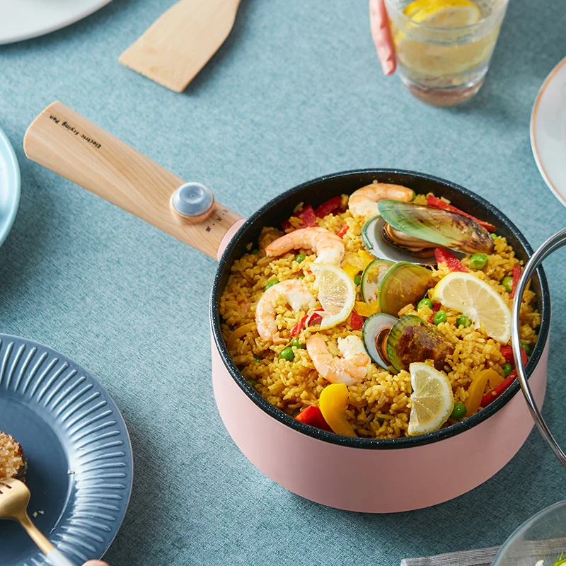 kitchen multifunction mini electric egg omelette cooker stainless steel non-stick mini egg fry pan with handle