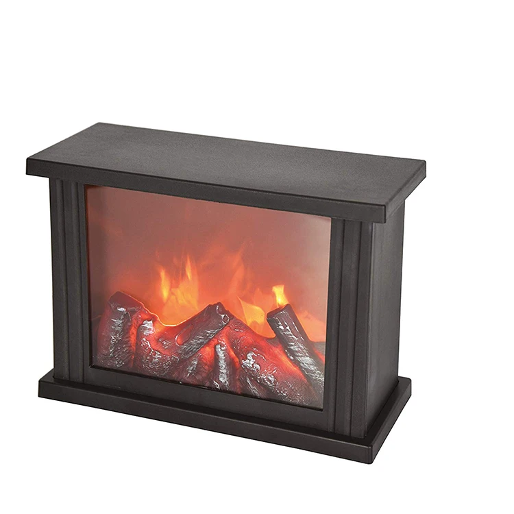 
LED decorative portable light indoor and outdoor battery power supply large realistic fire effect 