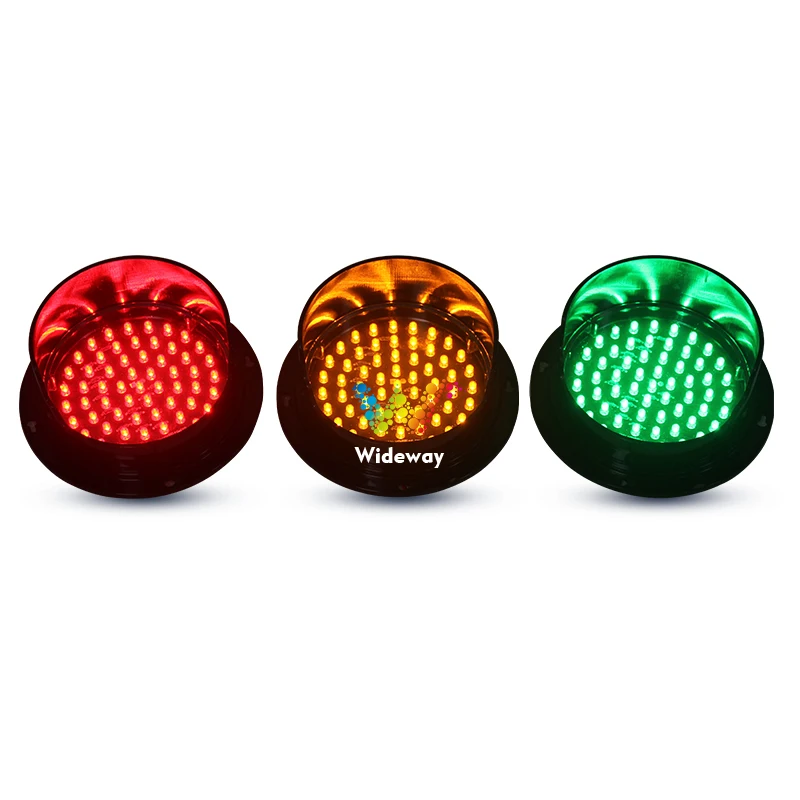 Pakistan IP65 UV protection PC125mm red yellow green feu de circulation LED traffic light assembly module