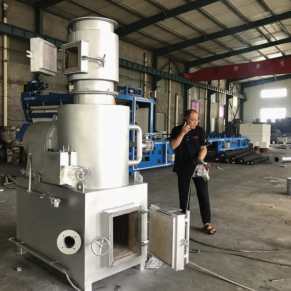 Chemical hazardous waste burning machine incinerator