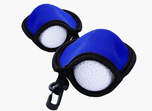 Assorted Neoprene Portable Pocket Golf Ball Washer Golf Ball Cleaner Pouch