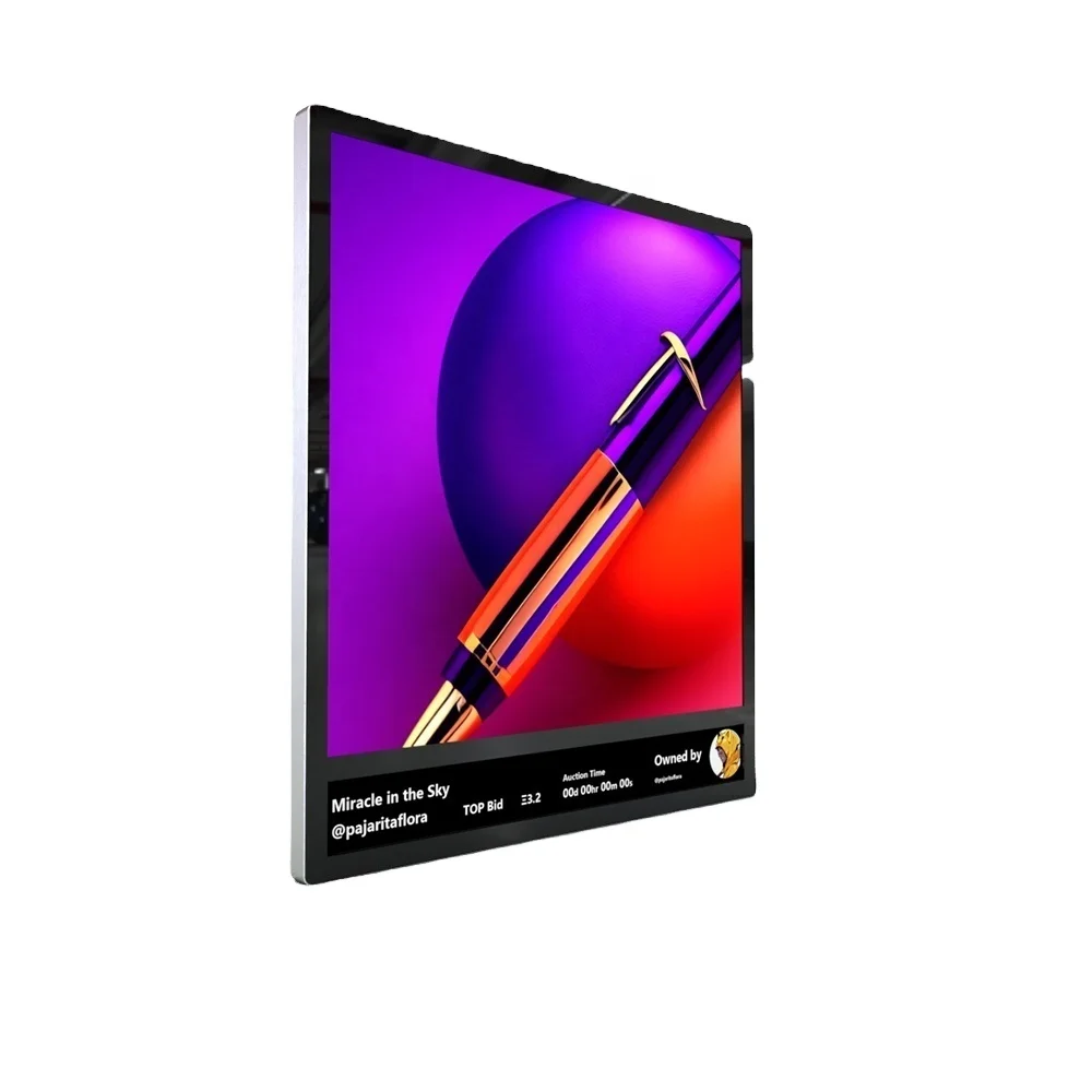 Optimize Brand Exposure and Engagement: Our 35.7-Inch Square LCD Digital Advertising Display Solution